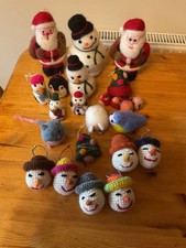 Christmas Needlefelt and Crochet Decorations