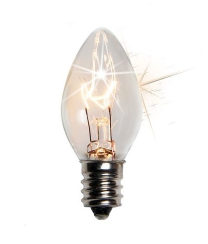 Clear twinkle light - c7,