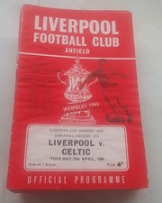 Bulk Lot of 37 Liverpool Home Cup Tie Programmes 1966-1980 All Listed