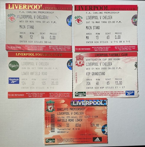 Liverpool chelsea ticket - v,