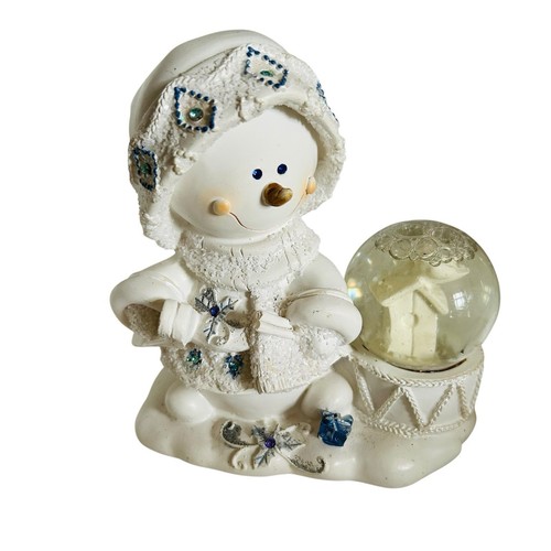 Vintage snow globe snowman - vintage,