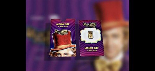 Wonka gold bar - 1g,