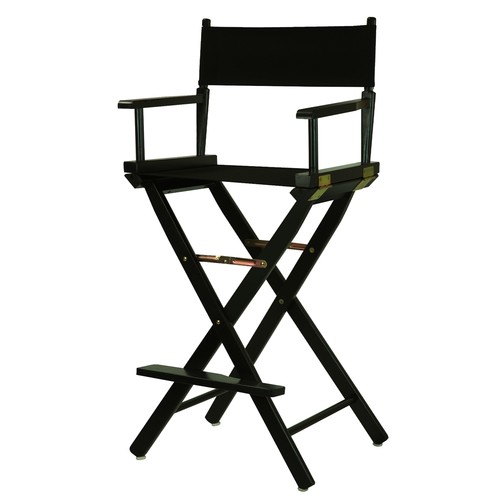 Director chair black - director's,