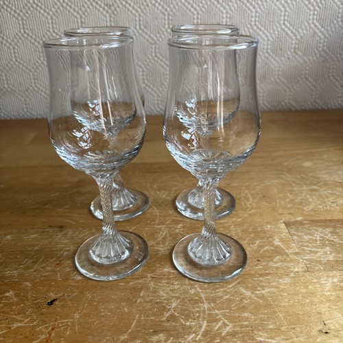 Set vintage wine glass - 4,