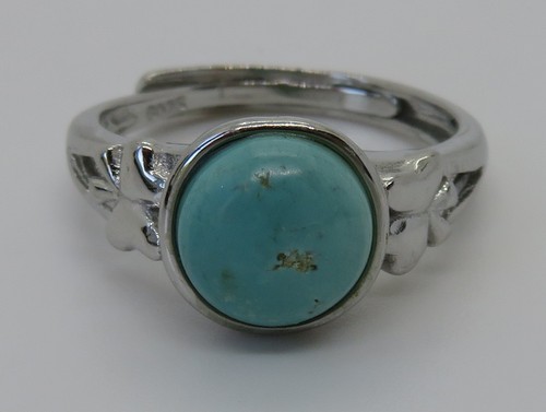 Sterling silver turquoise - silver,