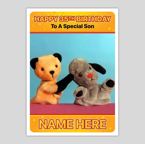 Sooty and sweep personalised - sweep,