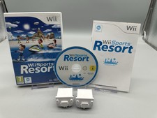 Wii Sports Resorts & 2 Motion-Plus Adaptor Nintendo Wii Tested And Working