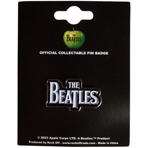 The beatles enamel badge - the,