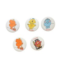 Mr Men / little Miss Beefeater Badges bundle joblot x 5