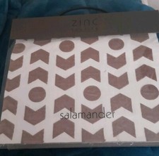 Zinc Textiles Luxury Fabric Sample Book. Salamander.