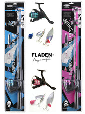 Fladen pink blue fishing rod - blue,