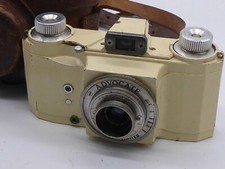 Cream Ilford Advocate VINTAGE CAMERA w/ Dallmeyer Anastigmat Lens please READ