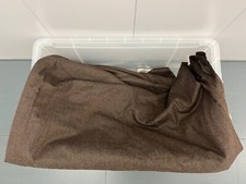 Large Piece High Quality Brown Suit Material Fabric Harrods 147cm x 385cm Approx