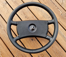 MERCEDES BENZ W126 W124 W201 123 190 S R107 SL STEERING WHEEL LEATHER 420 MM NEW