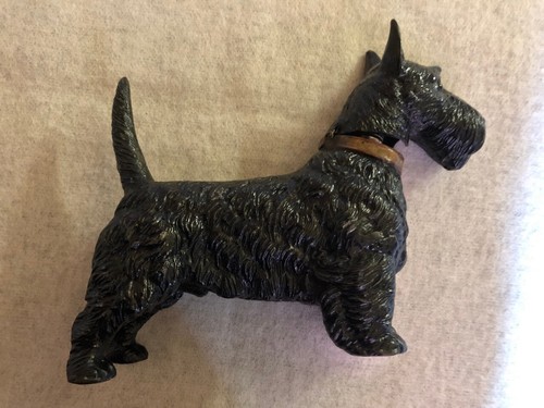 Antique scottie table lighter - antique,
