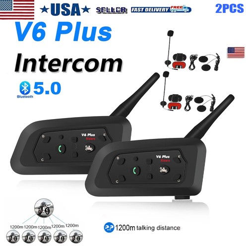 Pro motorcycle intercom - 2x,