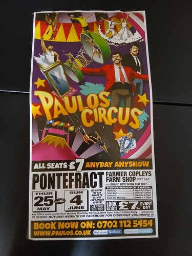 Paulos circus poster - paulos,