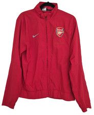 Arsenal Football 2009/10 Track Perforated Track Jacket Size Medium 20" PTP