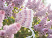Crochet Baby Girl Bonnet -