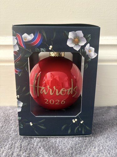 Harrods 2026 christmas bauble - 2026,