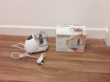 Kenwood Mini Chopper Food Processor White, Compact Design
