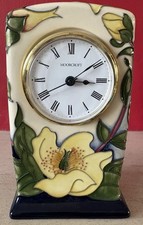 Moorcroft Hypericum clock 15.5cm 