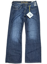 NWT NEXT BLUE LOW RISE SLOUCH