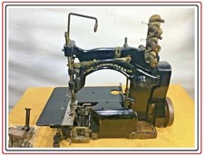 Singer 26TAC Vintage 3 Needle Cover stitch Industrial Sewing Machine ANTIQUE