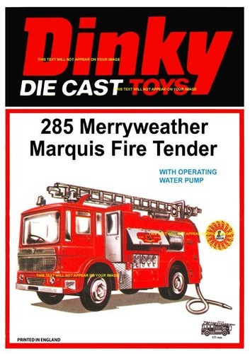 Dinky toys merryweather - dinky,