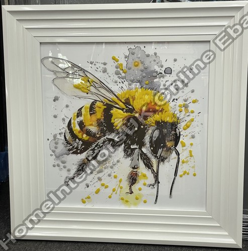 Black yellow wasp - &, wall