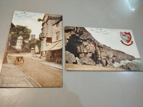 Vintage edwardian postcards - vintage,