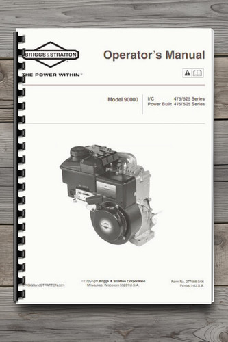 Briggs stratton model 90000 - stratton,