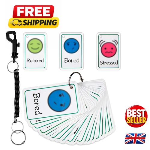 Feelings emotions flashcards - feelings,