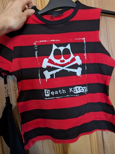 Death kitty goth - death, small