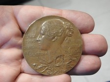 1837-1897 Queen Victoria Diamond Jubilee Large Bronze Medal