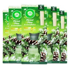 5x Air Wick Forest Pine & Snowflakes Essential Oils Reed Diffusers 33ml