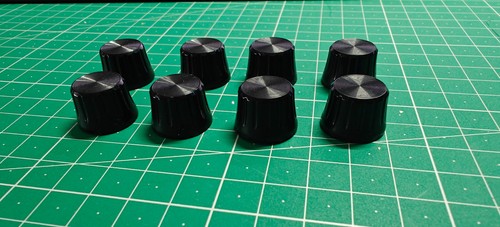 Genuine replacement black knob