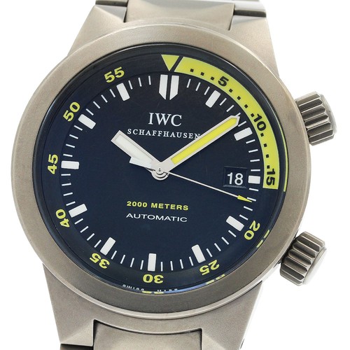 Iwc schaffhausen aquatimer - iwc,