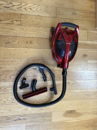 Red bagless vacuum cleaner - red,