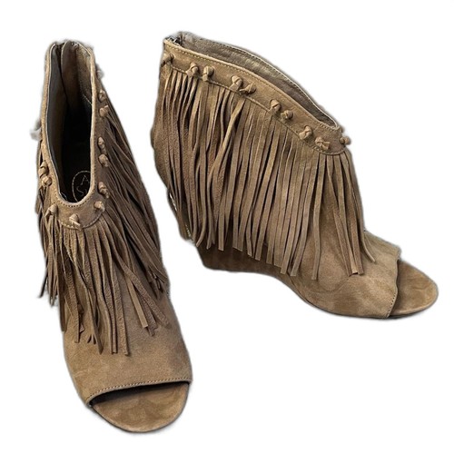 Ash janis brown tan - tan, suede