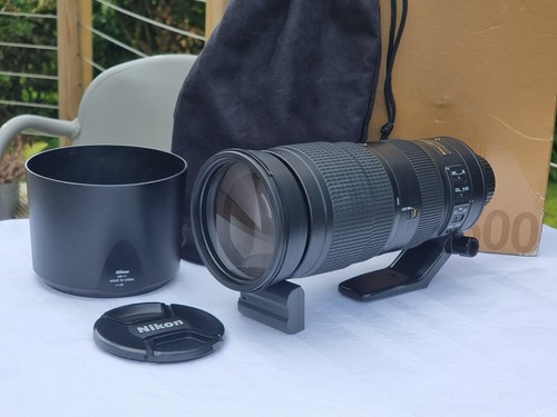 Nikon nikkor 200 500mm - nikon, af-s