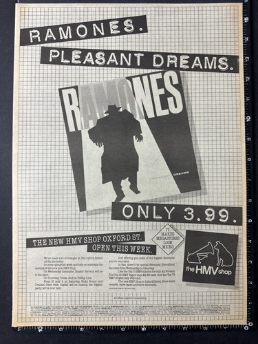 Ramones pleasant dreams - ramones, hmv