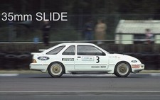 FORD SIERRA XR4Ti STEVE SOPER SILVERSTONE TT 35MM SLIDE FOTO 1986 EGGENBURGER #3