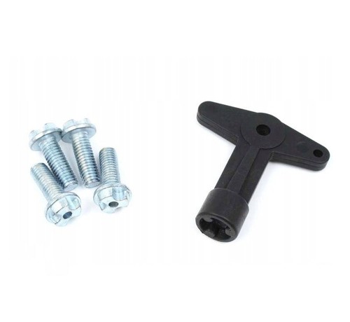 Alloy wheel centre - alloy, screws