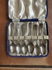Set Of 6 Spoons with Case For