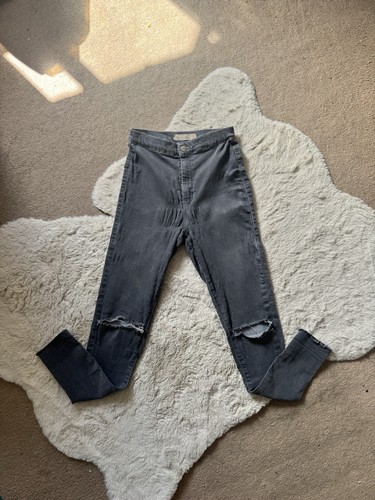 Topshop grey high waisted - topshop, high-waisted