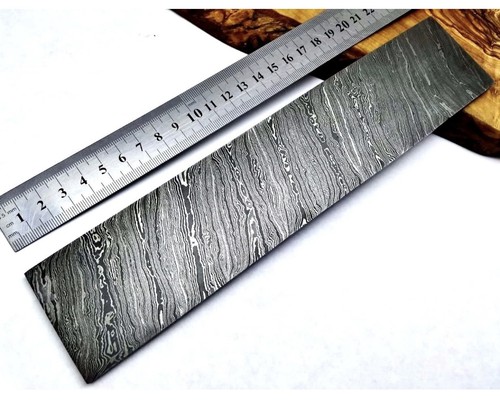 Damascus steel billet bar - damascus,