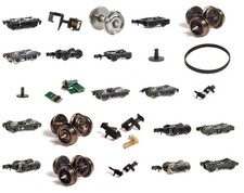 Spares & Accessories for N gauge British coaches/wagons Graham Farish.