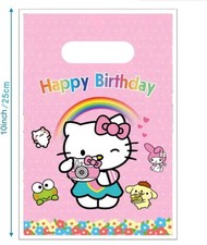 10 X Hello Kitty Loot Bags
