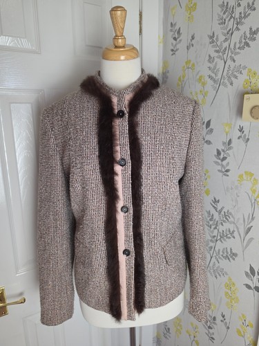 Vintage eugen klein wool tweed - wool,